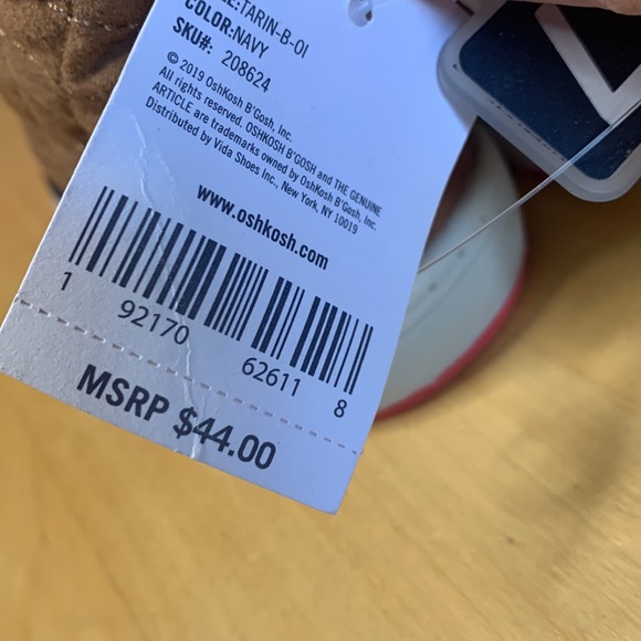 Tarin-B style angle boot. Navy/Tan color. - Picture 6 of 6